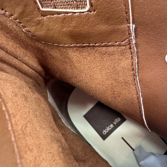 Dolce Vita Boots Leland Brown Suede Ankle Boot - Picture 7 of 8
